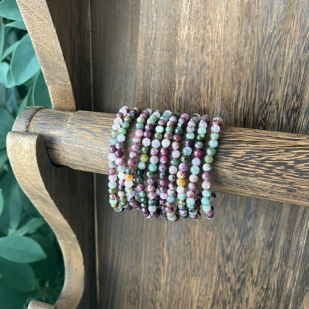 Mixed Tourmaline Bracelet (One) - Picture 4 of 4